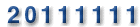 startdatum 2011-11-11